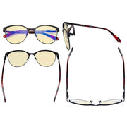 eyekeeper.com Cat-eye Blue Light Blocking Eyeglasses LX19024-BB60 Eyeglasses