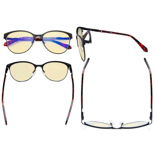 eyekeeper.com Cat-eye Blue Light Blocking Eyeglasses LX19024-BB60 Eyeglasses