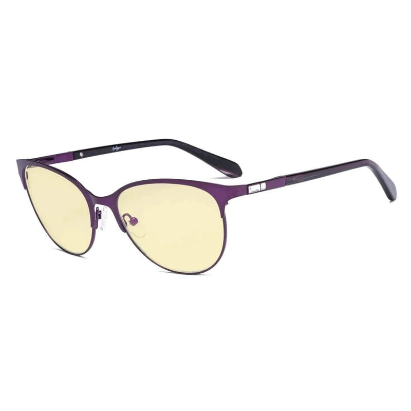 eyekeeper.com Cat-eye Blue Light Blocking Eyeglasses LX19024-BB60 Eyeglasses