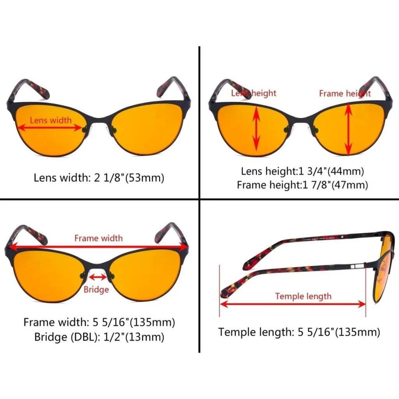 eyekeeper.com Cat-eye Blue Light Blocking Eyeglasses LX19024-BB98 Eyeglasses