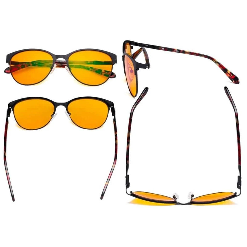 eyekeeper.com Cat-eye Blue Light Blocking Eyeglasses LX19024-BB98 Eyeglasses