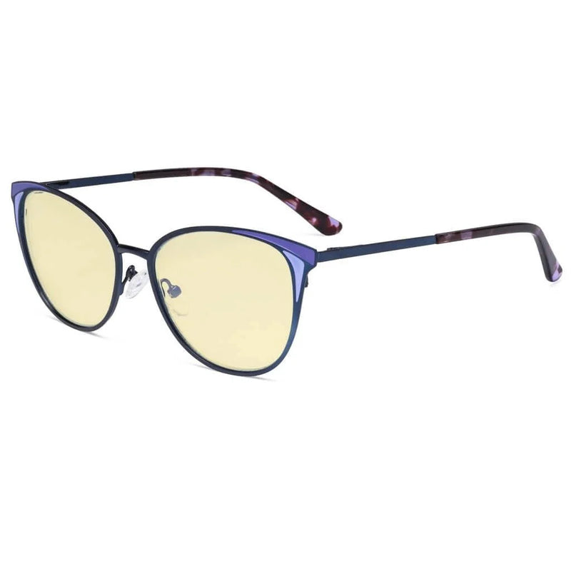 eyekeeper.com Cat-eye Blue Light Blocking Eyeglasses LX19031-BB60 Eyeglasses