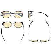 eyekeeper.com Cat-eye Blue Light Blocking Eyeglasses LX19031-BB60 Eyeglasses