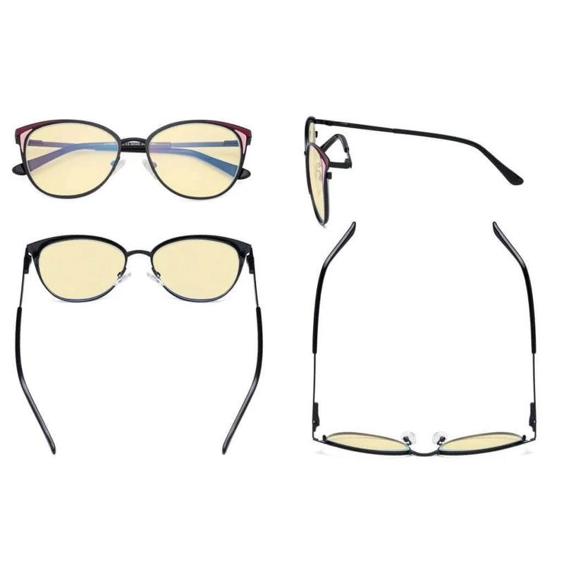 eyekeeper.com Cat-eye Blue Light Blocking Eyeglasses LX19031-BB60 Eyeglasses