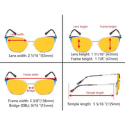 eyekeeper.com Cat-eye Blue Light Blocking Eyeglasses LX19031-BB90 Eyeglasses