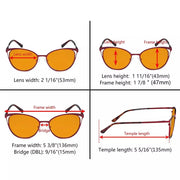 eyekeeper.com Cat-eye Blue Light Blocking Eyeglasses LX19031-BB98 Eyeglasses