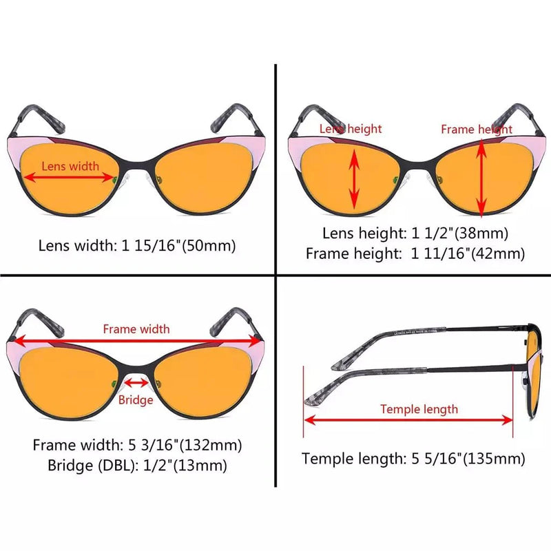 eyekeeper.com Cat-eye Blue Light Blocking Eyeglasses LX19033-BB98 Eyeglasses