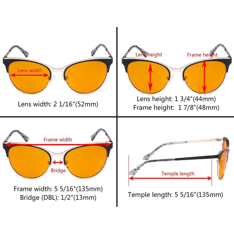 eyekeeper.com Fashionable Blue Light Blocking Eyeglasses LX19040-BB98 Eyeglasses