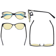 eyekeeper.com Cat-eye Blue Light Blocking Eyeglasses LX19044-BB60 Eyeglasses