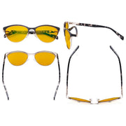 eyekeeper.com Cat-eye Blue Light Blocking Eyeglasses LX19038-BB90 Eyeglasses