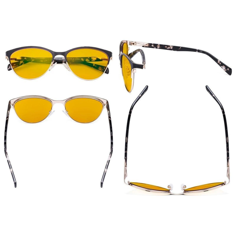 eyekeeper.com Cat-eye Blue Light Blocking Eyeglasses LX19038-BB90 Eyeglasses