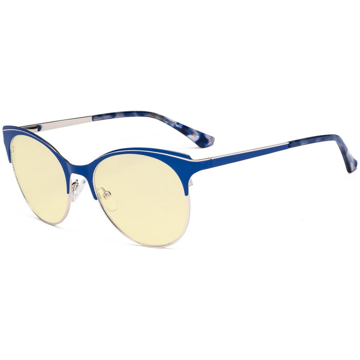 Eyekeeper.Com - Full-Rim Blue Light Blocking Eyeglasses Lx19042-Bb60