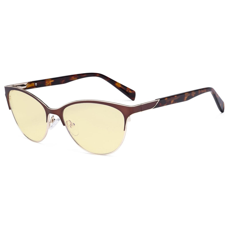 eyekeeper.com Cat-eye Blue Light Blocking Eyeglasses LX19038-BB60 Eyeglasses