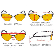 eyekeeper.com Cat-eye Blue Light Blocking Eyeglasses LX19038-BB90 Eyeglasses