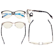 eyekeeper.com Cat-eye Blue Light Filter Eyeglasses LX19038-BB40 Eyeglasses