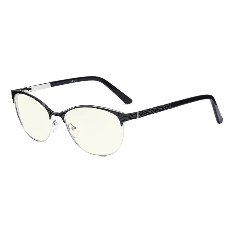 eyekeeper.com Cat-eye Blue Light Filter Eyeglasses LX19011-BB40 Eyeglasses