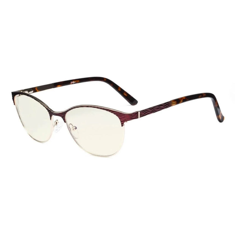 eyekeeper.com Cat-eye Blue Light Filter Eyeglasses LX19011-BB40 Eyeglasses