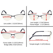 eyekeeper.com Cat-eye Blue Light Filter Eyeglasses LX19013-BB40 Eyeglasses
