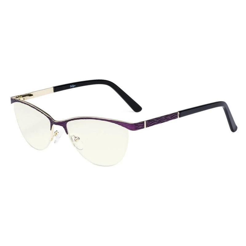 eyekeeper.com Cat-eye Blue Light Filter Eyeglasses LX19013-BB40 Eyeglasses