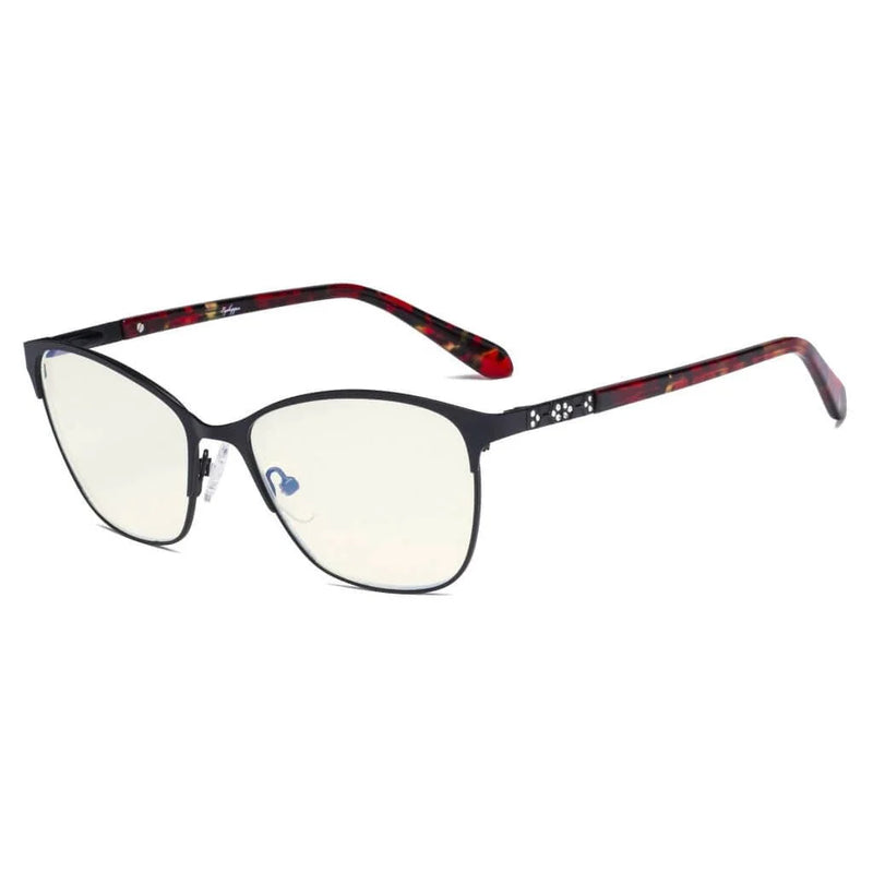 eyekeeper.com Cat-eye Blue Light Filter Eyeglasses LX19023-BB40 Eyeglasses