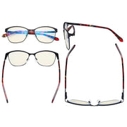 eyekeeper.com Cat-eye Blue Light Filter Eyeglasses LX19023-BB40 Eyeglasses