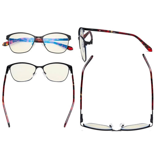 eyekeeper.com Cat-eye Blue Light Filter Eyeglasses LX19023-BB40 Eyeglasses