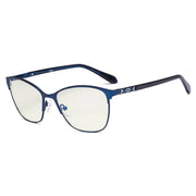eyekeeper.com Cat-eye Blue Light Filter Eyeglasses LX19023-BB40 Eyeglasses
