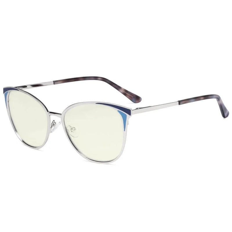 eyekeeper.com Cat-eye Blue Light Filter Eyeglasses LX19031-BB40 Eyeglasses