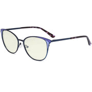 eyekeeper.com Cat-eye Blue Light Filter Eyeglasses LX19031-BB40 Eyeglasses
