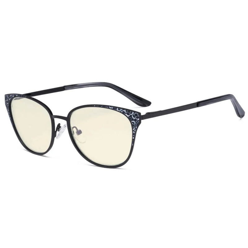 eyekeeper.com Cat-eye Blue Light Filter Eyeglasses LX19045-BB40 Eyeglasses