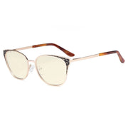 eyekeeper.com Cat-eye Blue Light Filter Eyeglasses LX19045-BB40 Eyeglasses