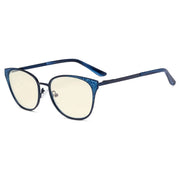 eyekeeper.com Cat-eye Blue Light Filter Eyeglasses LX19045-BB40 Eyeglasses