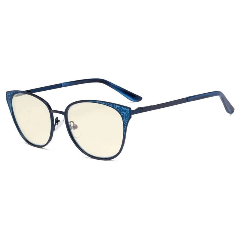 eyekeeper.com Cat-eye Blue Light Filter Eyeglasses LX19045-BB40 Eyeglasses