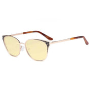 eyekeeper.com Cat-eye Blue Light Filter Glasses LX19045-BB60 Eyeglasses