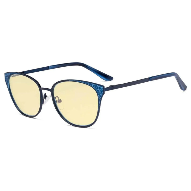 eyekeeper.com Cat-eye Blue Light Filter Glasses LX19045-BB60 Eyeglasses