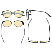 eyekeeper.com Cat-eye Blue Light Filter Glasses LX19045-BB60 Eyeglasses