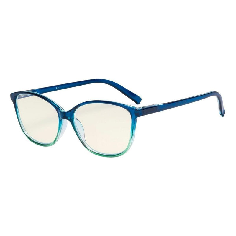 eyekeeper.com Two-tone Stylish Blue Light Filter Readers UVRFH2 Eyeglasses