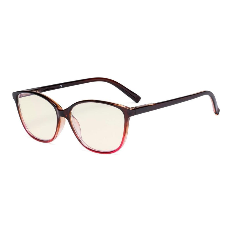 eyekeeper.com Two-tone Stylish Blue Light Filter Readers UVRFH2 Eyeglasses