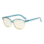 eyekeeper.com Two-tone Stylish Blue Light Filter Readers UVRFH2 Eyeglasses