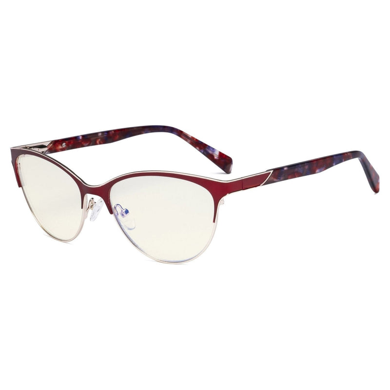 eyekeeper.com Cat-eye Blue Light Filter Eyeglasses LX19038-BB40 Eyeglasses