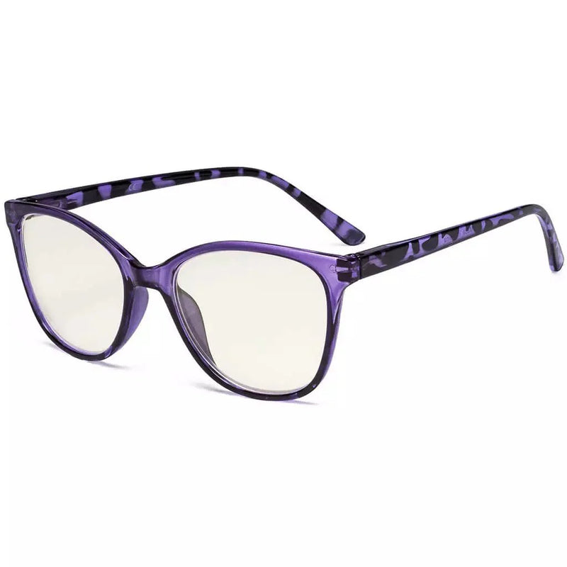 eyekeeper.com Cat-eye Blue Light Filter Reading Glasses UVFH1570 Eyeglasses