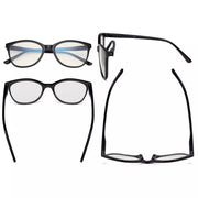 eyekeeper.com Cat-eye Blue Light Filter Reading Glasses UVFH1570 Eyeglasses