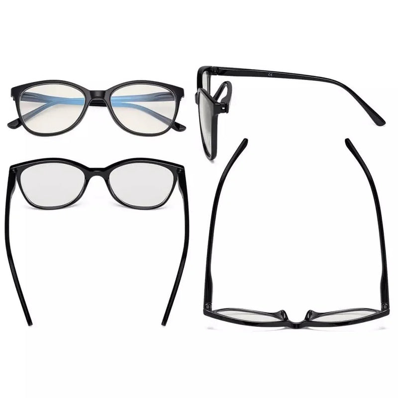 eyekeeper.com Cat-eye Blue Light Filter Reading Glasses UVFH1570 Eyeglasses