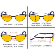 eyekeeper.com Cat-eye Blue Light Blocking Reading Glasses HP17004 Eyeglasses