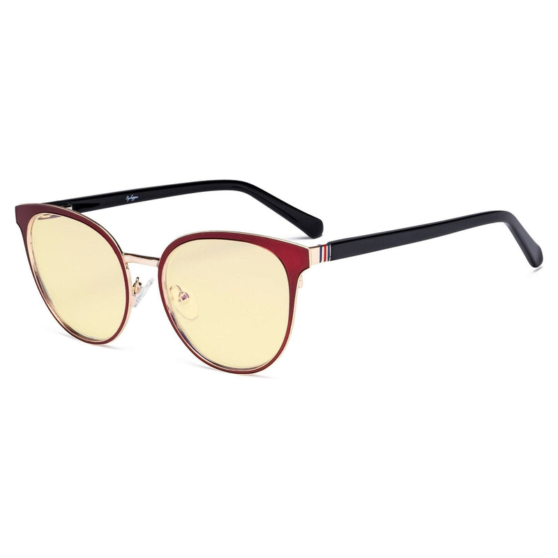 eyekeeper.com Cat-eye Blue Light Blocking Eyeglasses LX19005-BB60 Eyeglasses