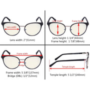 eyekeeper.com Cat-eye Blue Light Filter Eyeglasses LX19005-BB40 Eyeglasses