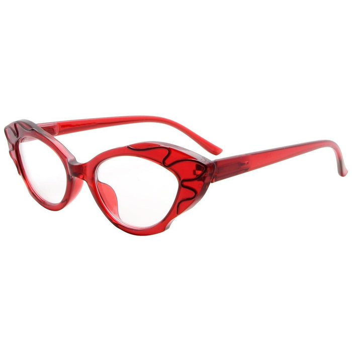 Eyekeeper - Cat-Eye Reading Glasses Stylish Readers R2116