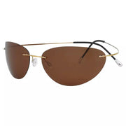 eyekeeper.com Cat-eye Rimless Titanium Frame Polarized Sunglasses S1506 Sunglasses