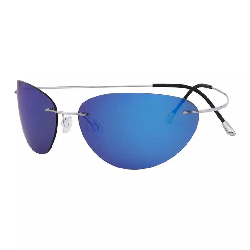 eyekeeper.com Cat-eye Rimless Titanium Frame Polarized Sunglasses S1506 Sunglasses