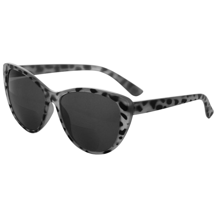 Eyekeeper - Cat-Eye Stylish Bifocal Reading Sunglasses For Women S033